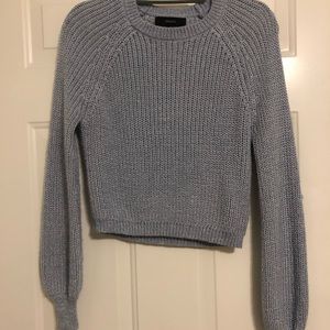 Blue Knit Sweater